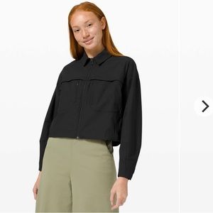 Lululemon Zip-up shirt jacket
